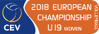 Vóleibol - Campeonato de Europa Sub-19 Femenino - Grupo A - 2018