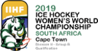 Hockey sobre hielo - División II B Femenino - Calificaciones - 2019 - Inicio