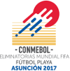 Fútbol playa - Campeonato de Fútbol Playa de Conmebol - Grupo A - 2017 - Resultados detallados