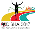 Atletismo - Campeonato Asiático - 2017