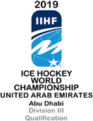 Hockey sobre hielo - División III Masculino - Calificaciónes - 2019 - Inicio