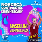 Vóleibol - Campeonato NORCECA Masculino - Grupo A - 2019 - Resultados detallados